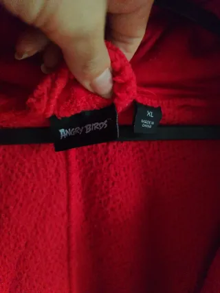 Disfraz Angry Birds Rojo Talla Única