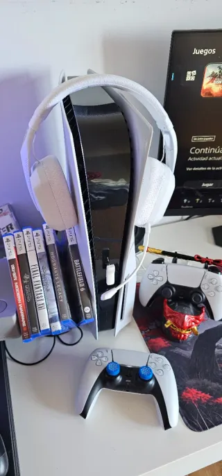 Pack Consolas Ps5; Ps4 pro; Ps1; PsP; +20 juegos