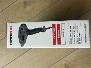 Pistola Aire Caliente Powerplus 2000W