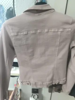 Chaqueta tejana salmón Talla M