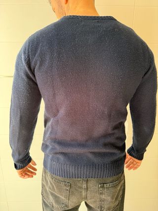 Jersey Navideño Pull&Bear Muñeco Nieve Talla M