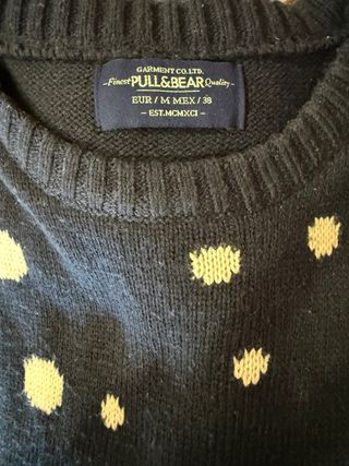 Jersey Navideño Pull&Bear Muñeco Nieve Talla M