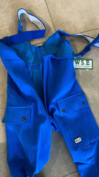 Pantaloni sci blu taglia 46 elasticizzati