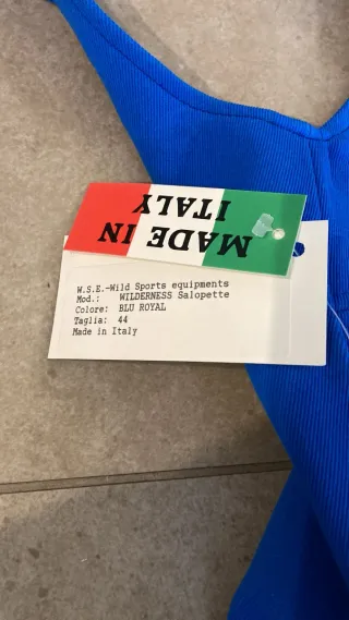 Pantaloni sci blu taglia 46 elasticizzati