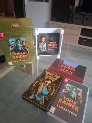 Tomb Raider I-II-III Deluxe Edition Switch
