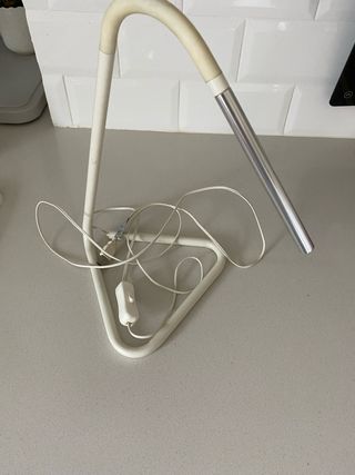 Lámpara de mesa LED USB rosa