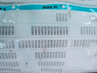 Cadenas textiles Easy Sock Talla M