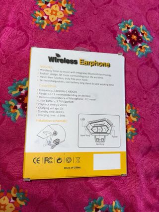 Intercomunicador Bluetooth para Casco Moto