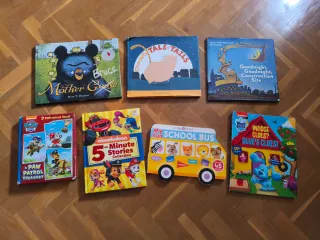 Lote siete libros infantiles en ingles