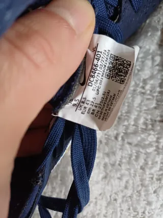 Zapatillas Nike Futbol Sala Gato Azul/Amarillo43