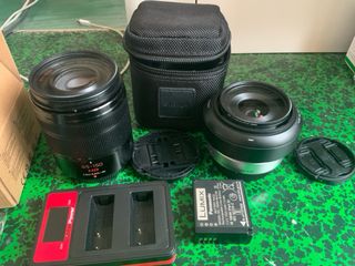 Panasonic Lumix G100D + 3 objetivos