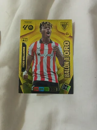 Cromo Nico Williams Adrenalyn XL