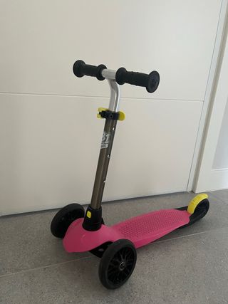 Patinete 3 Ruedas Rosa Decathlon