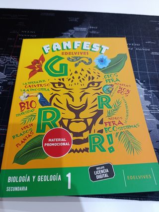 Libro ESTRENAR Biología y Geología 1 ESO EDELVIVES