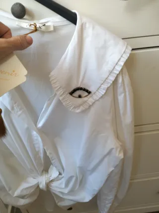 Camisa blanca Souvenir talla única