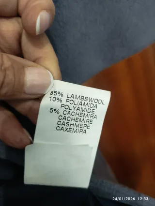 Abrigo señora azul claro