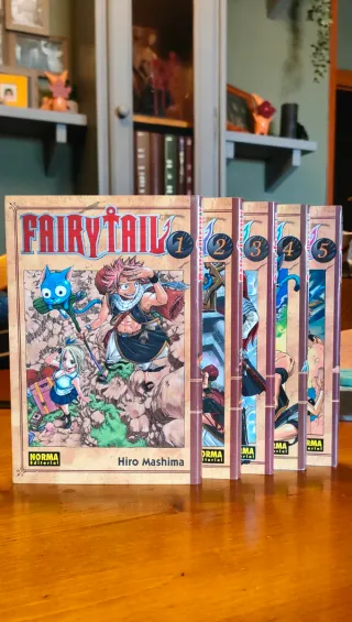 Tomos manga Fairy Tail 1-5 nuevos