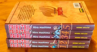 Tomos manga Fairy Tail 1-5 nuevos