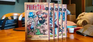 Tomos manga Fairy Tail 1-5 nuevos