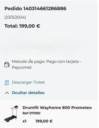 Cinta de Correr Cecotec Drumfit