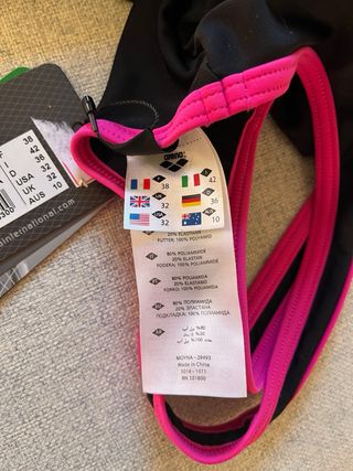 Bañador Maternidad Arena Negro Talla M