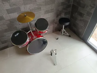 Batería Infantil Roja