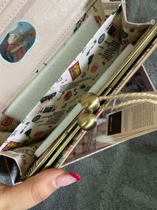 Monedero Sweet Candy azul y rosa