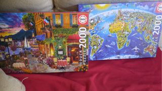 2 Puzzles Educa 2000 Piezas