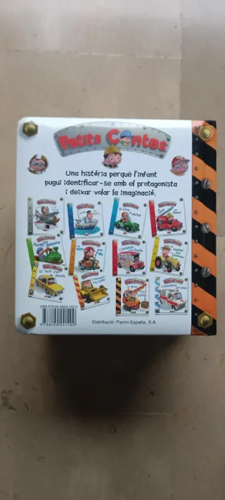 Pack 6 llibres. Cotxe Policia  L'elie, El camió...