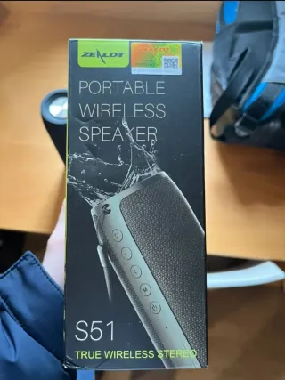 Altavoz Zealot Negro Nuevo