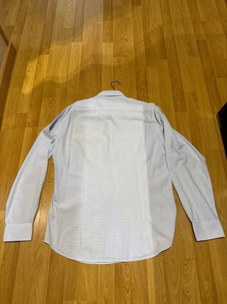 Camisa Silbon Oxford Rayas Azul Talla XXL