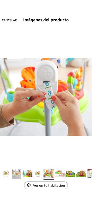 Saltador Fisher-Price para bebé