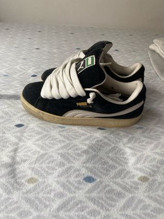Zapatillas Puma Negras y Blancas