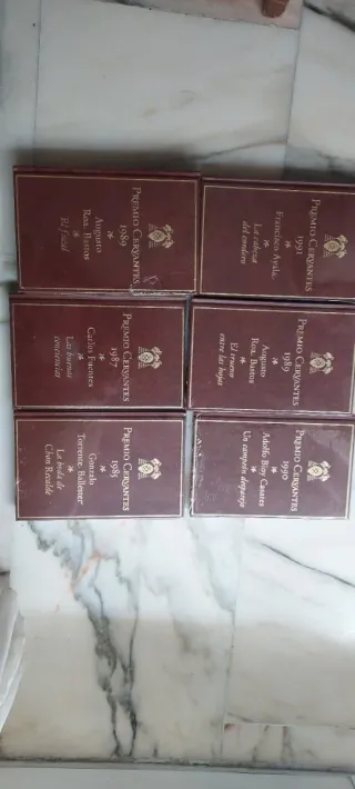 Libros premio cervantes