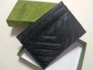 Portacartellini Gucci Nero e Oro