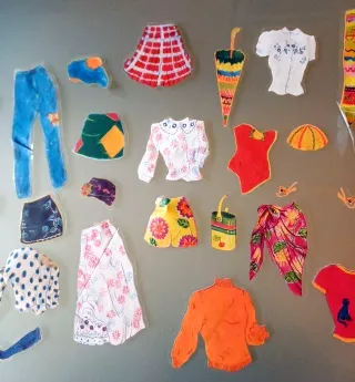 Sfilata di Moda Clementoni Ricambi gioco vintage