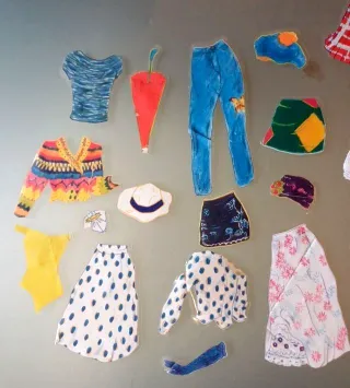 Sfilata di Moda Clementoni Ricambi gioco vintage