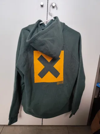 Sudadera Blue Banana verde sin estrenar