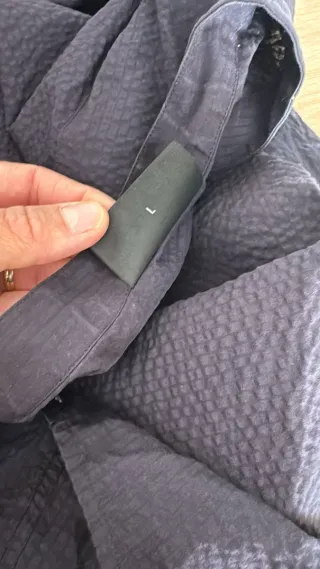 Camisa Emporio Armani Talla L Negra