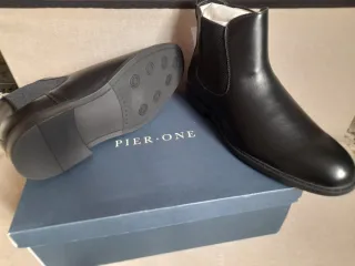 Stivaletti da uomo neri Chelsea 44