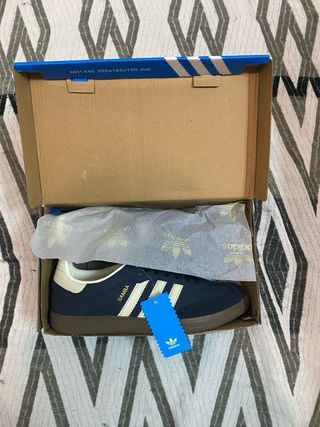 Adidas Samba OG Azul/Beige Talla 42