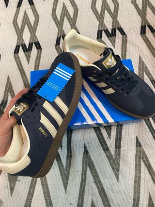 Adidas Samba OG Azul/Beige Talla 42
