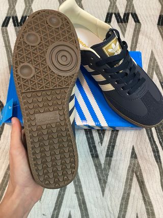 Adidas Samba OG Azul/Beige Talla 42