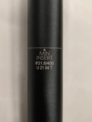 Tija Ghost BTT MTB 31,6x400mm