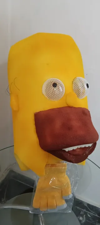 Maschera Homer Simpson Carnevale Adulto