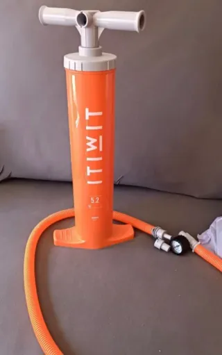 Kayak hinchable 2 plazas remos chalecos inchador