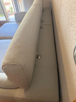 Sofá de 2 plazas diseño color turquesa