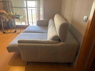 Sofá de 2 plazas diseño color turquesa