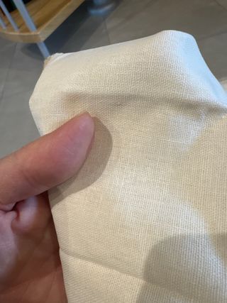 Lenzuola sopra e federe vintage pregiate in cotone