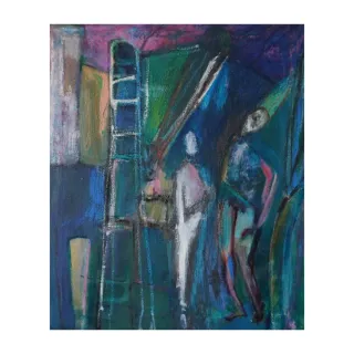 Dipinto su tela 29 x 33 cm